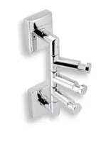 Novaservis Metalia 12 - Trojháčik otočný, chróm 0281,0