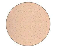 Laufen Sprchové príslušenstvo - Hlavová sprcha 30 cm, zlatoružová H3679810822321