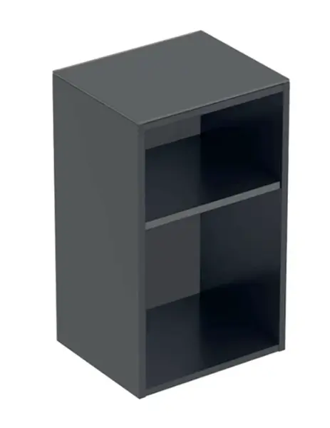 Geberit Smyle Square - Bočná skrinka, otvorená, lávová 500.358.JK.1