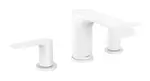 Hansgrohe Vivenis - Umývadlová batéria s výpustom, 3-otvorová inštalácia, EcoSmart, matná biela 75033700