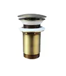 RAV Slezák Umývadlové príslušenstvo - Umývadlová výpusť, ClickClack, mosadz MD0484SM