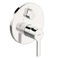 Hansa Ronda - Vaňová batéria pod omietku, s prepínačom na 2 výstupy, chróm 83843573