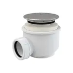 Alcadrain Vaničkové sifóny - Odtoková súprava pre sprchové vaničky, bočný odpad, chróm A47CR-60