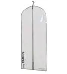 Compactor Organizácia šatníku - Obal na šaty, 60x137 cm, biela RAN631
