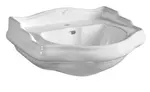 Sapho Kerasan Retro - Keramické umyvadlo 56x47 cm, bílá 104501
