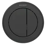 Geberit Splachovacie systémy - Oddialené ovládanie typ 10, pneumatické, na 2 množstvá splachovania, čierna 116.057.DW.1