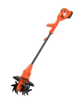 BLACK+DECKER Zahradní technika - 18V AKU kultivátor, 1x aku 2,0 Ah Li-Ion, nabíječka BETL1820L-QW
