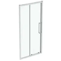 Ideal Standard i.Life - Posuvné sprchové dvere, dvojdielne, 110 cm, silver bright/číre sklo T4943EO