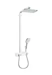 Hansgrohe Raindance Select E - Sprchový set Showerpipe 360 s termostatom ShowerTablet Select 300, biela/chróm 27288400