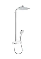 Hansgrohe Raindance Select E - Sprchový set Showerpipe 360 s termostatom ShowerTablet Select 300, biela/chróm 27288400