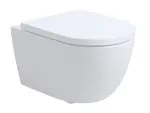 kielle Oudee - Závěsné WC se sedátkem SoftClose, Rimless Vortex+, bílá 30102005