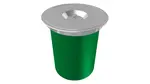 Franke KEA - Vstavaný odpadkový kôš F 12, zelený 134.0035.043