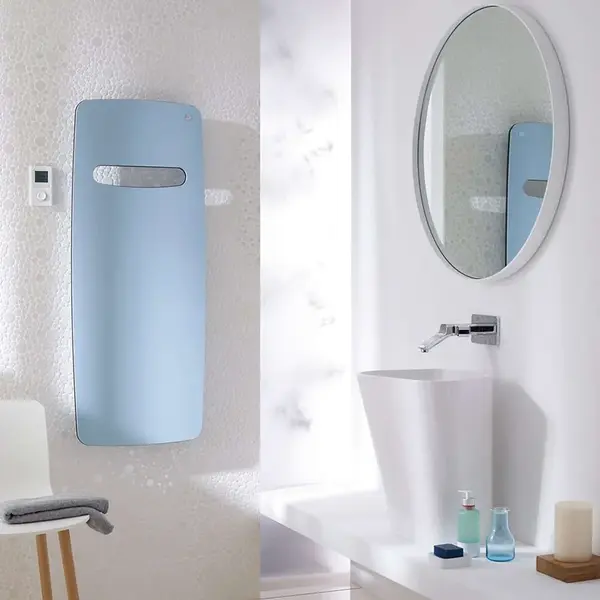 Zehnder Vitalo Spa - Kúpeľňový radiátor 120x49 cm, rovný, stredové pripojenie 5 cm, biely lak VIT-120-050