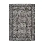 KOBEREC TKANÝ NA PLOCHO, 80/150 cm, šedá, černá