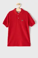 Dětská bavlněná polokošile Lacoste