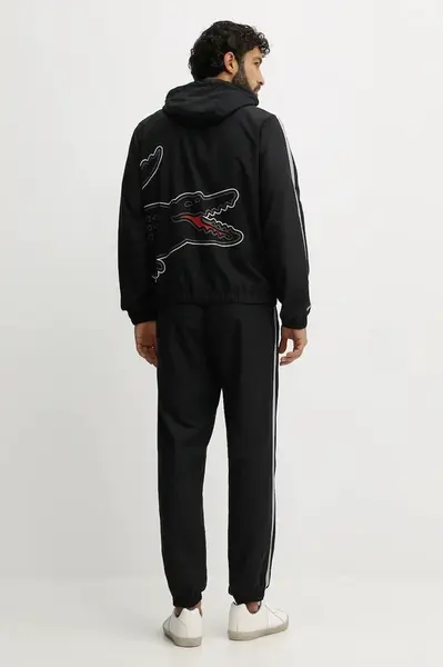 Tepláková souprava Lacoste pánská, černá barva, WH7402