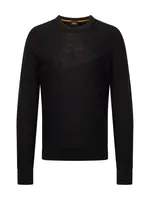 BOSS Sveter 'Avac'  čierna