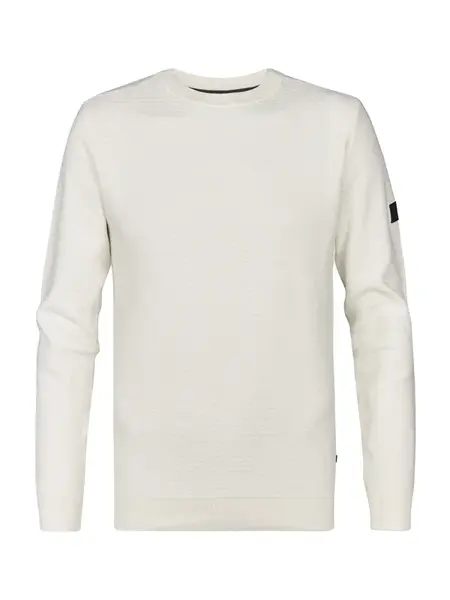 Petrol Industries Sveter  biela