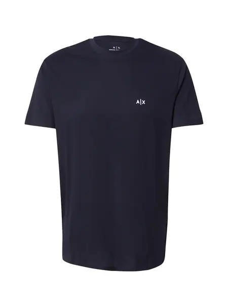 ARMANI EXCHANGE Tričko  námornícka modrá / biela