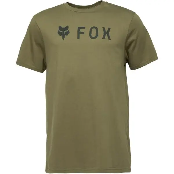 Fox ABSOLUTE SS PREM TEE Pánske tričko, khaki, veľkosť