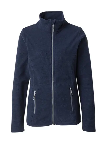 KILLTEC Funkčná flisová bunda 'KOW 436'  námornícka modrá