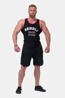 Nebbia Old-school Muscle tílko 193, XL, světle šedá