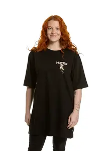 Meatfly dámské tričko Rory Skeleton Black | Černá | Velikost XS | 100% bavlna