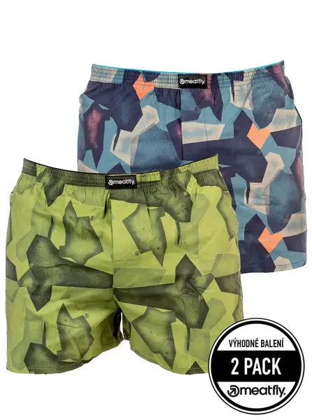 Meatfly pánské trenýrky Agostino D - Shade | Šedá | Velikost S