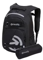 Meatfly batoh Exile Black 24 L + PENÁL ZDARMA | Černá | Objem 24 L