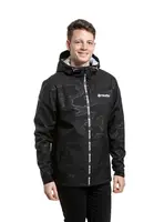 Meatfly pánská street bunda Finn Morph Black Emboss | Černá | Velikost S