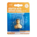 Adaptér s vnitřním závitem 3/4" mosaz