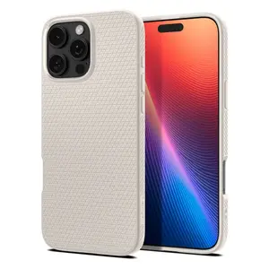 Spigen Liquid Air, iPhone 16 Pro Max, přírodní titan
