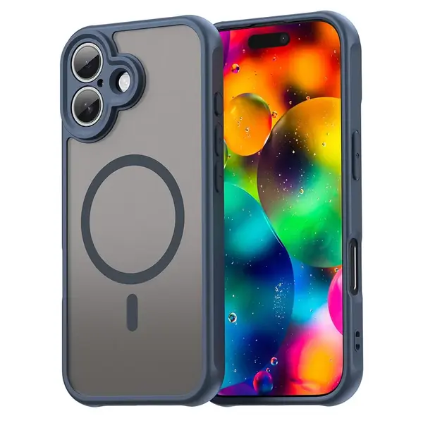 Techsuit HaloFrost II MagSafe, iPhone 17, modrý