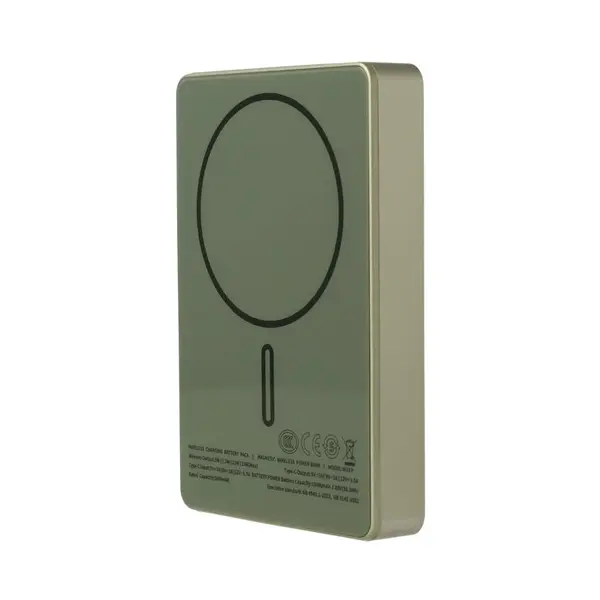 Metallic Ultraslim MagSafe bezdrátová Powerbanka, 10000mAh, PD20W, šedá