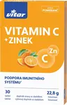 Vitar Vitamin C+zinek 30 tablet