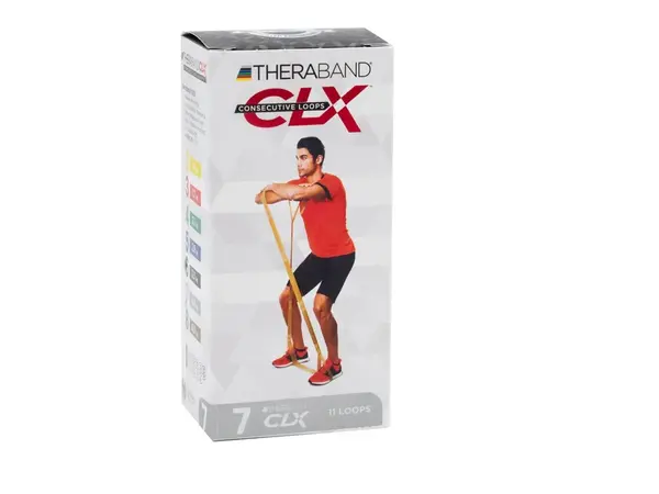 Thera-Band CLX, strieborný, super silný