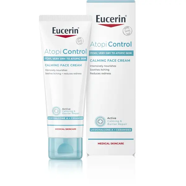 EUCERIN AtopiControl pleťový krém suchá a zarudlá pleť 50ml