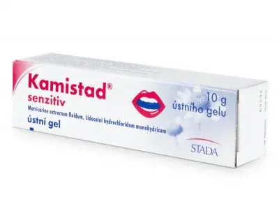 Kamistad Senzitiv 185mg/g+20mg/g orm.gel.1x10g