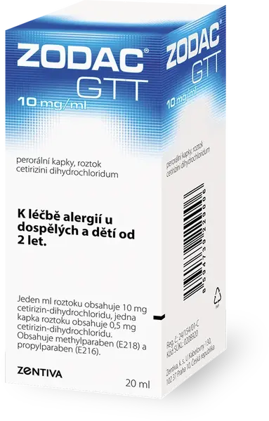 Zodac gtt.10mg/ml por.gtt.sol.1x20ml II