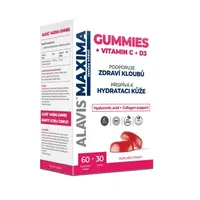 ALAVIS MAXIMA GUMMIES Vit.C+D3 žvýk.tbl.60+cps.30