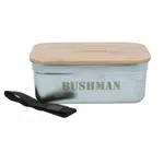 Bushman Box na jídlo Lunch, stříbrný UNI
