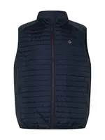 Jack & Jones Plus Vesta  námornícka modrá / svetlosivá