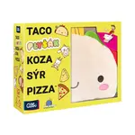 Taco, plyšák, koza, sýr, pizza ALBI