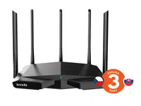 Tenda TX27 Pro AXE5700 WiFi6E Router, 1x GWAN, 3x GLAN, IPv6, BSS Color, VPN server, WPA3