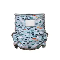 T-tomi Kalhotková plena - přebalovací set suchý zip Green Sea