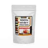 100% Whey Protein - jahoda-vanilka-stévia 1 kg