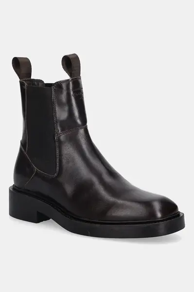 Kožené kotníkové boty Gant Fallwi