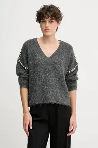 Svetr z vlněné směsi Sandro Ferrone