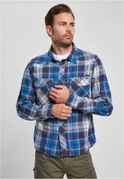 Checkered navy shirt