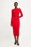 Sveter a sukňa Answear.LAB červená farba